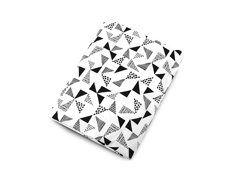 Multi Triangle Crib Bedding Set Classic - Olli+Lime